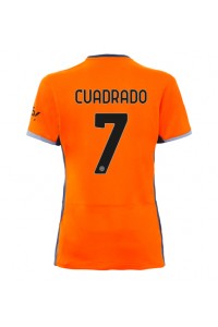 Inter Milan Juan Cuadrado #7 Jalkapallovaatteet Naisten Kolmaspaita 2023-24 Lyhythihainen